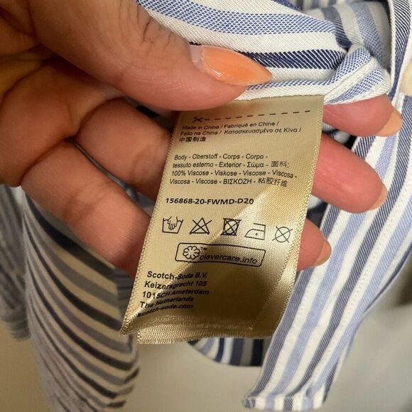 Scotch & Soda Stripe Button Down Shirt - Picture 7 of 9